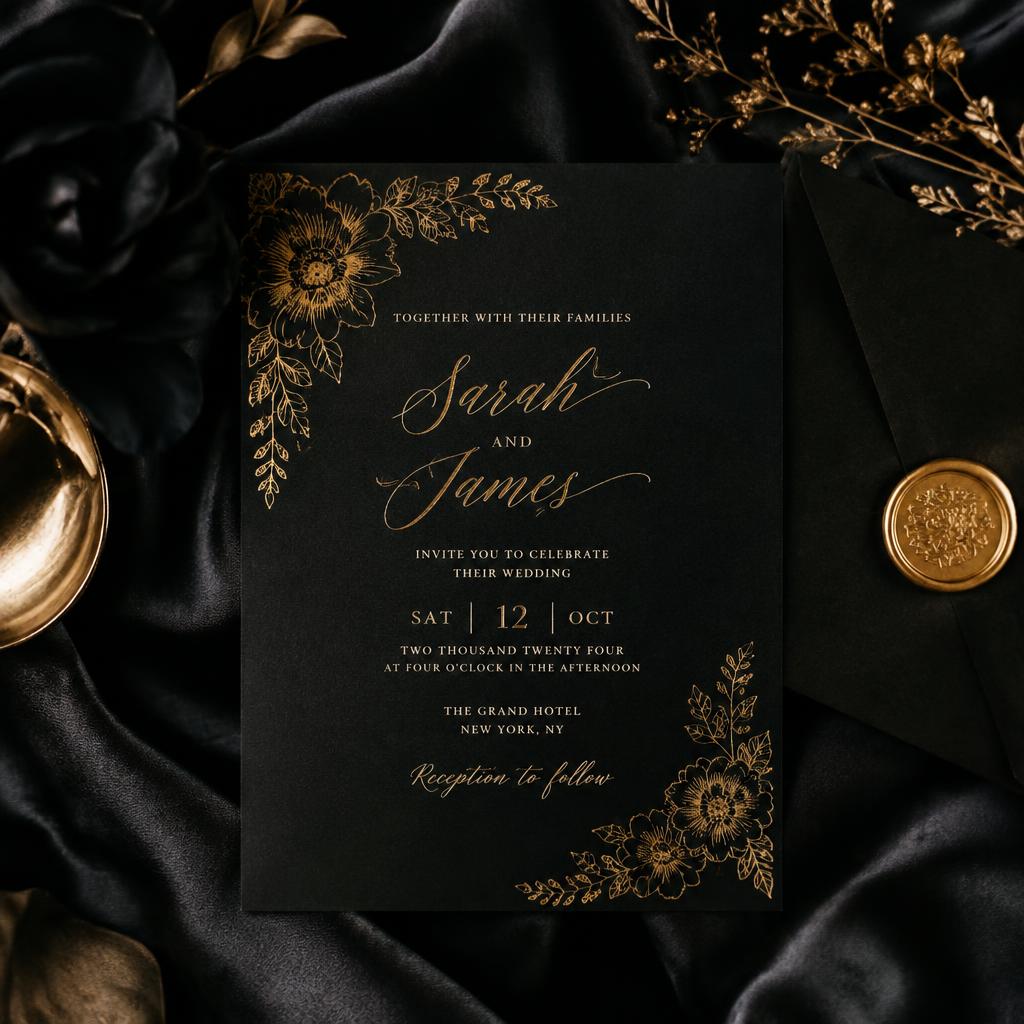 Wedding Stationery Pack template mockup